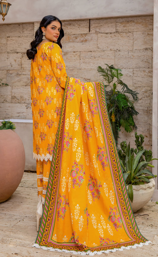 Naqsh - MFDW-I3-NQ-02 - 3 PC Premium Plain Khaddar