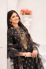 Ghazal MFDS-C4-GH-3P-02-Luxury Lawn Three Piece - MURASHE