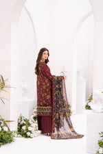 Ghazal MFDS-C4-GH-3P-03-Luxury Lawn Three Piece - MURASHE