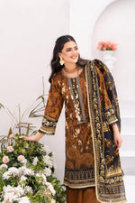 Ghazal MFDS-C4-GH-3P-04-Luxury Lawn Three Piece - MURASHE