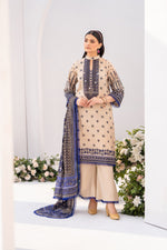 Ghazal MFDS-C4-GH-3P-08-Luxury Lawn Three Piece - MURASHE