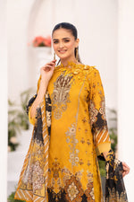 Ghazal MFDS-C4-GH-3P-09-Luxury Lawn Three Piece - MURASHE