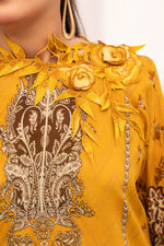 Ghazal MFDS-C4-GH-3P-09-Luxury Lawn Three Piece - MURASHE