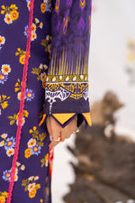 Gull-e-Noor MFDS-D4-GN-3P-01 Slub Lawn Three Piece - MURASHE