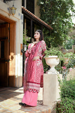 ZUHAL MFDS-i4-ZU-3P-07 Doria Lawn Three Piece - MURASHE