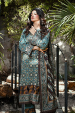 ZUHAL MFDS-i4-ZU-3P-05 Doria Lawn Three Piece - MURASHE