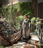 ZUHAL MFDS-i4-ZU-3P-02 Doria Lawn Three Piece - MURASHE