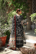 ZUHAL MFDS-i4-ZU-3P-02 Doria Lawn Three Piece - MURASHE