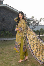 Mannat MFDS-A4-MN-04 Slub Lawn Shirt & Trouser - MURASHE