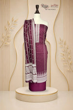 Murashe premium unstitched lawn suit design