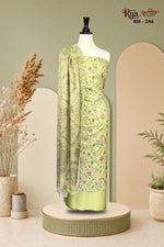 Summer lawn suit with printed dupatta