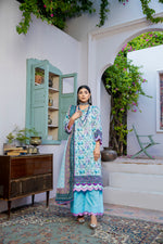 Hana MFDS-F4-HA-3P-01 Luxury Lawn Three Piece - MURASHE