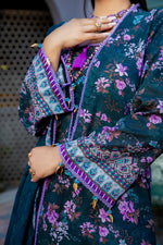 Hana MFDS-F4-HA-3P-10 Luxury Lawn Three Piece - MURASHE