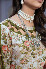 Hana MFDS-F4-HA-3P-02 Luxury Lawn Three Piece - MURASHE