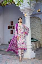Hana MFDS-F4-HA-3P-09 Luxury Lawn Three Piece - MURASHE
