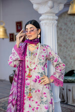 Hana MFDS-F4-HA-3P-09 Luxury Lawn Three Piece - MURASHE