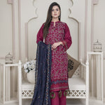 Vital V2 Luxury Embroidered Lawn MFD-23-V2-04 - Red - MURASHE