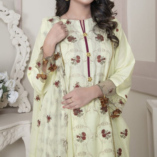 Vital V2 Luxury Embroidered Lawn MFD-23-V2-06 - Cream