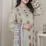 Vital V2 Luxury Embroidered Lawn MFD-23-V2-08 - Pistachio - MURASHE