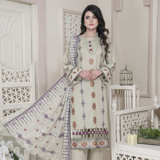 Vital V2 Luxury Embroidered Lawn MFD-23-V2-08 - Pistachio