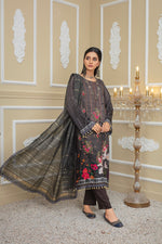 IPEK - MFD-22-VS1 - Viscose Embroidered 3 Pc - MURASHE