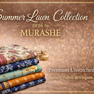 Murashe Summer Lawn Collection 2026 Premium Unstitched Suit