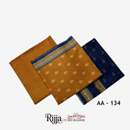 Rijja AA-134 Premium Unstitched Lawn Suit - MURASHE