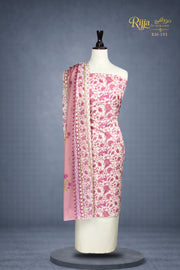 MURASHE Rijja RM-191 premium unstitched lawn suit with intricate floral and geometric patterns in vibrant colors.