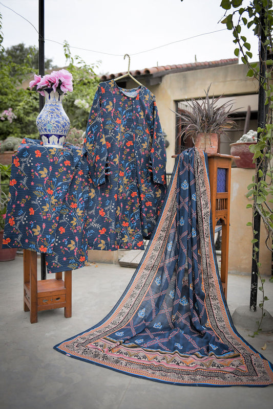 GULMIT - V02 - D05 SLUB KHADDAR | 3PC