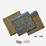 Rijja AA-140 Premium Unstitched Lawn Suit - MURASHE