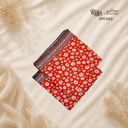 Premium printed unstitched lawn 2 piece
