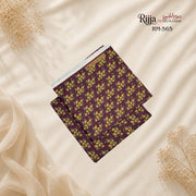 Casual printed unstitched lawn 2 piece