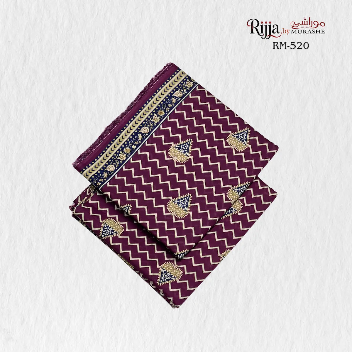 Pakistan Rijja 2 Piece Lawn Suit RM-520 – Rijja By Murashe | Summer Collection 2026 ...