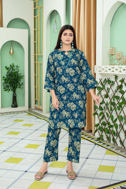 Nissa - MFDW-E3-Ni-06 - Premium Slub Khaddar - Shirt & Trousers