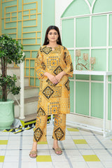 Nissa - MFDW-E3-Ni-10 - Premium Slub Khaddar - Shirt & Trousers