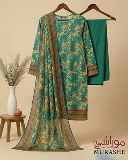Rijja by Murashe RM#161 – Premium Lawn 3 Piece Unstitched Suit