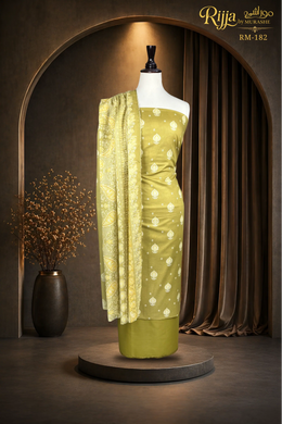 Rijja RM-182 Premium Unstitched Lawn Suit