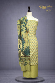 MURASHE Rijja RM-179 premium unstitched lawn suit with intricate floral patterns in vibrant colors, fabric and design details visible
