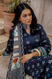 Naqsh - MFDW-I3-NQ-06 - 3 PC Premium Plain Khaddar