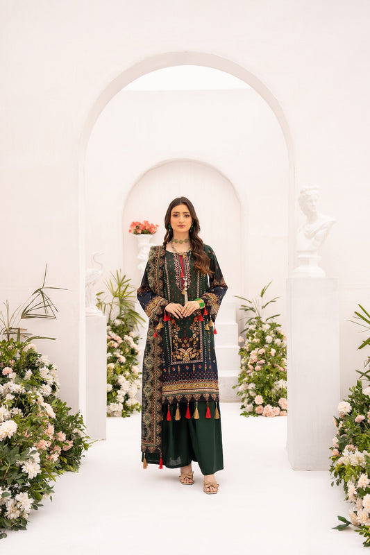 Ghazal MFDS-C4-GH-3P-01 Luxury Lawn Three Piece