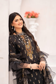 Ghazal MFDS-C4-GH-3P-02-Luxury Lawn Three Piece - MURASHE