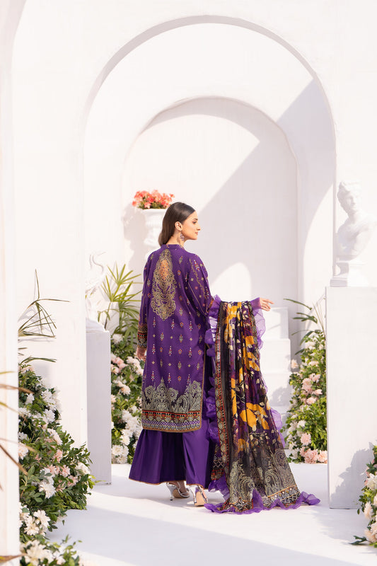 Ghazal MFDS-C4-GH-3P-05-Luxury Lawn Three Piece