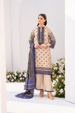 Ghazal MFDS-C4-GH-3P-08-Luxury Lawn Three Piece - MURASHE
