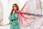 Gull-e-Noor MFDS-D4-GN-3P-02 Slub Lawn Three Piece - MURASHE