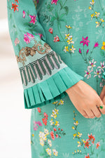Gull-e-Noor MFDS-D4-GN-3P-02 Slub Lawn Three Piece - MURASHE