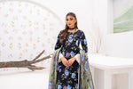 Gull-e-Noor MFDS-D4-GN-3P-03 Slub Lawn Three Piece - MURASHE