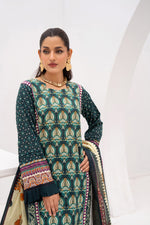 Gull-e-Noor MFDS-D4-GN-3P-07 Slub Lawn Three Piece - MURASHE