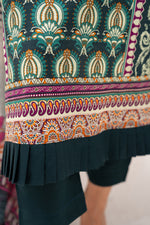 Gull-e-Noor MFDS-D4-GN-3P-07 Slub Lawn Three Piece - MURASHE