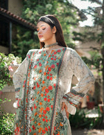 ZUHAL MFDS-i4-ZU-3P-04 Doria Lawn Three Piece - MURASHE