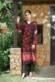 ZUHAL MFDS-i4-ZU-3P-10 Doria Lawn Three Piece - MURASHE